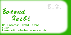 botond heibl business card